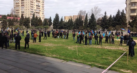 Митинг начался